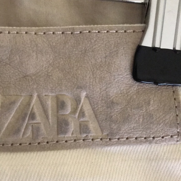 COPY - COPY - Zara white coated denim balloon jeans - Picture 5 of 7